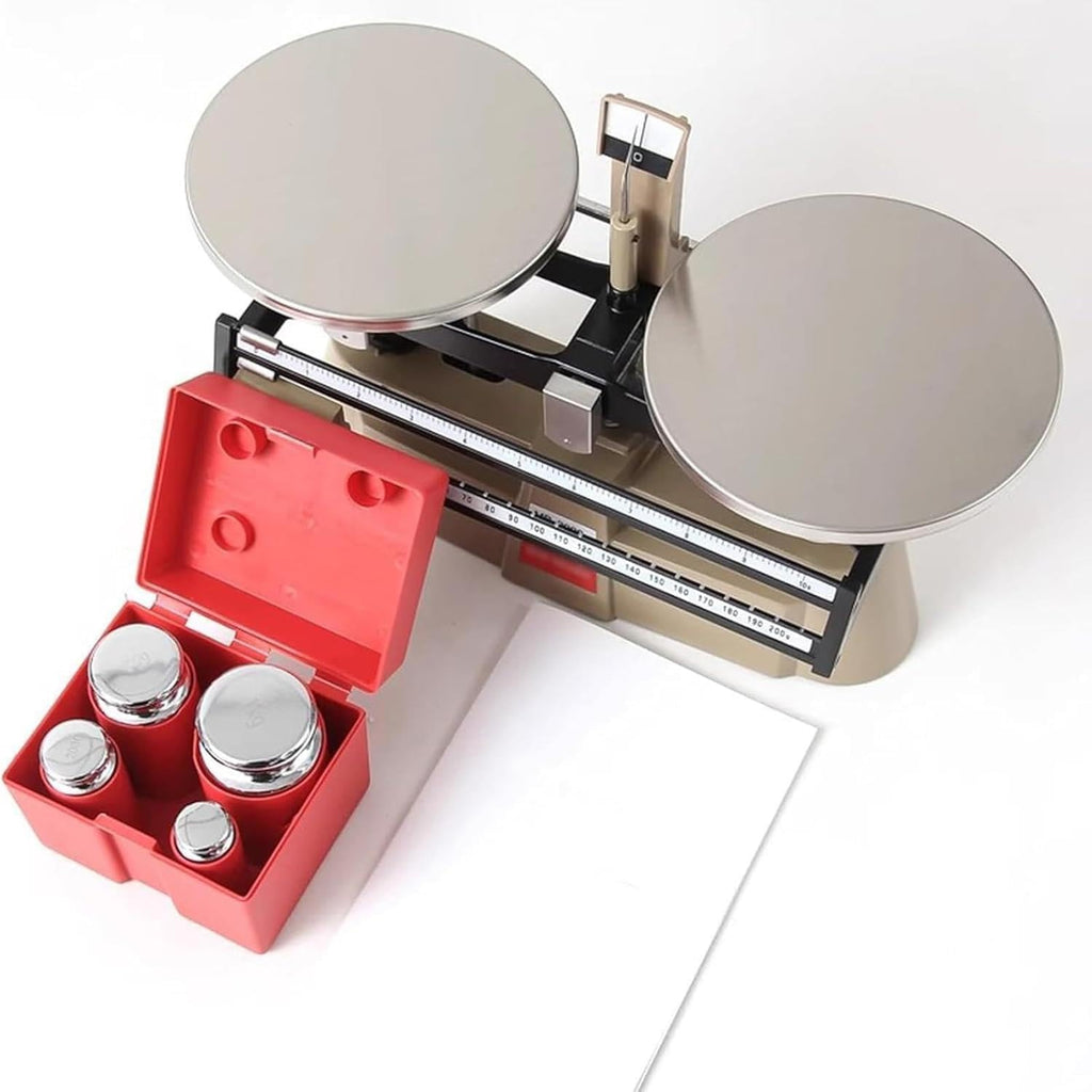 Double Pan Mechanical Balance Scale, 0.1g-2000g High Precision