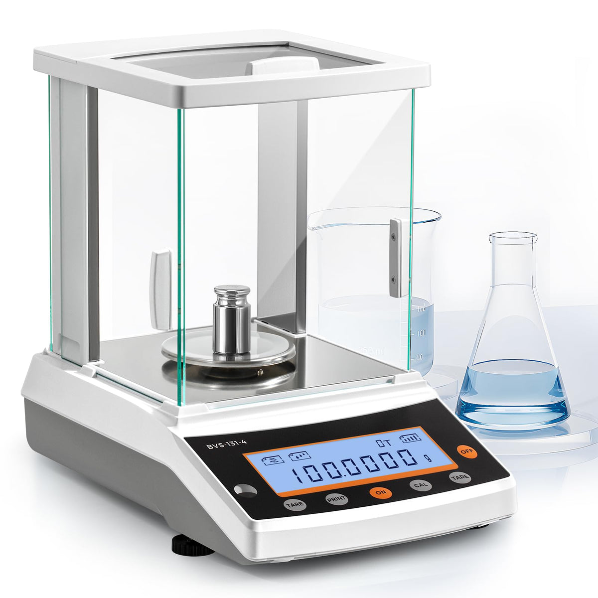 Analytical Balance 120g x 0.0001g Scale with RS232 & Percentage