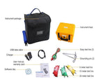Resistance Tester Digital Earth Resistance Tester for Electrical Equipment Rechargeable Lithium Battery Ground Resistance Measurement