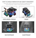Orientek T45 Core Alignment Optical Fusion Splicer Fusionadora de fibra optica with Fiber Optic Cleaver, Cable Stripping Tools