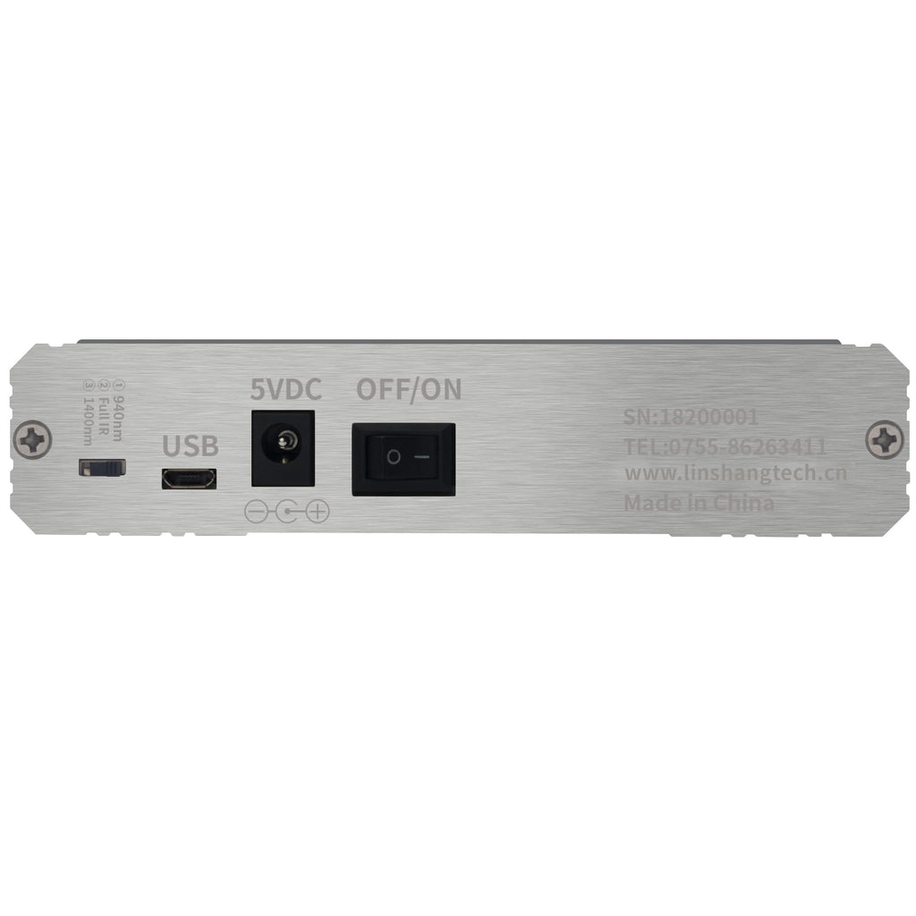 Digital Spectrum Transmission Meter LS183, UV: 365nm, IR: 940nm, Visible: 380-760nm, Resolution 0.1%, Grey