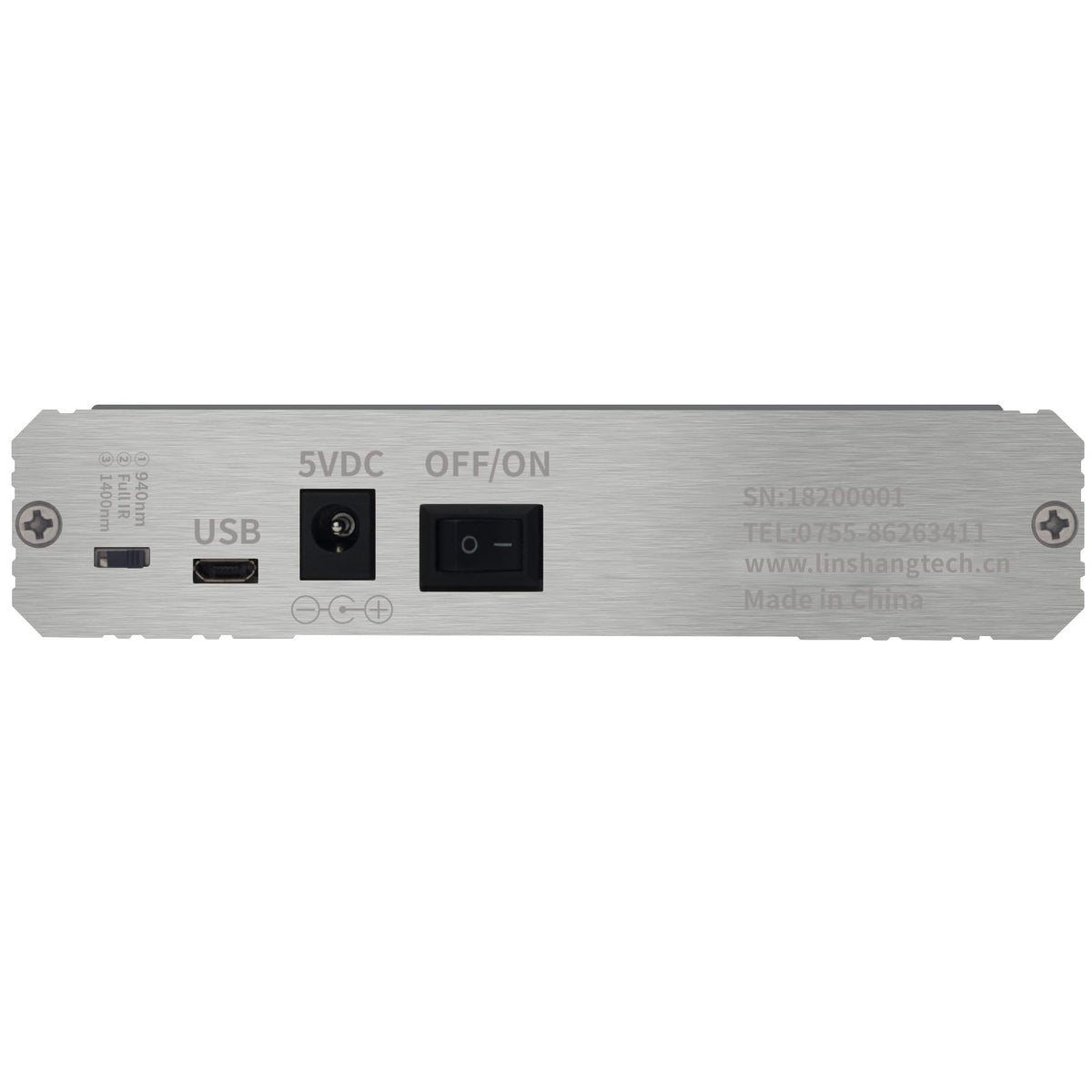 Digital Spectrum Transmission Meter LS183, UV: 365nm, IR: 940nm, Visible: 380-760nm, Resolution 0.1%, Grey