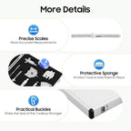 Welding Gauge Tool Kit, 13 Pcs Inspection Tools with Ruler & Mirror