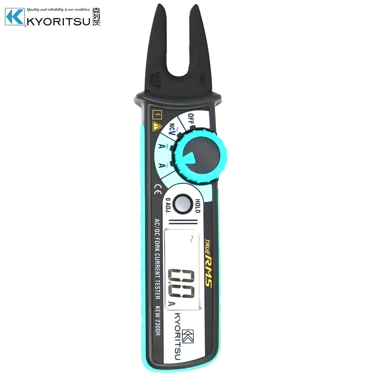 Japan Quality KYORITSU Fork Current Tester KEW 2300R Digital True RMS AC DC Clamp Meter High Precision Minimum Resolution 0.1A Current Pliers Ammeter Smart Ammeter Pliers