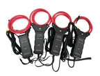 4 PCS 6000A Flexible Coil Current Clamp Sensor with CT Size Ф300mm Current 10A to 6000A for Three Phase Power Quality Analyzer Meter ETCR5000