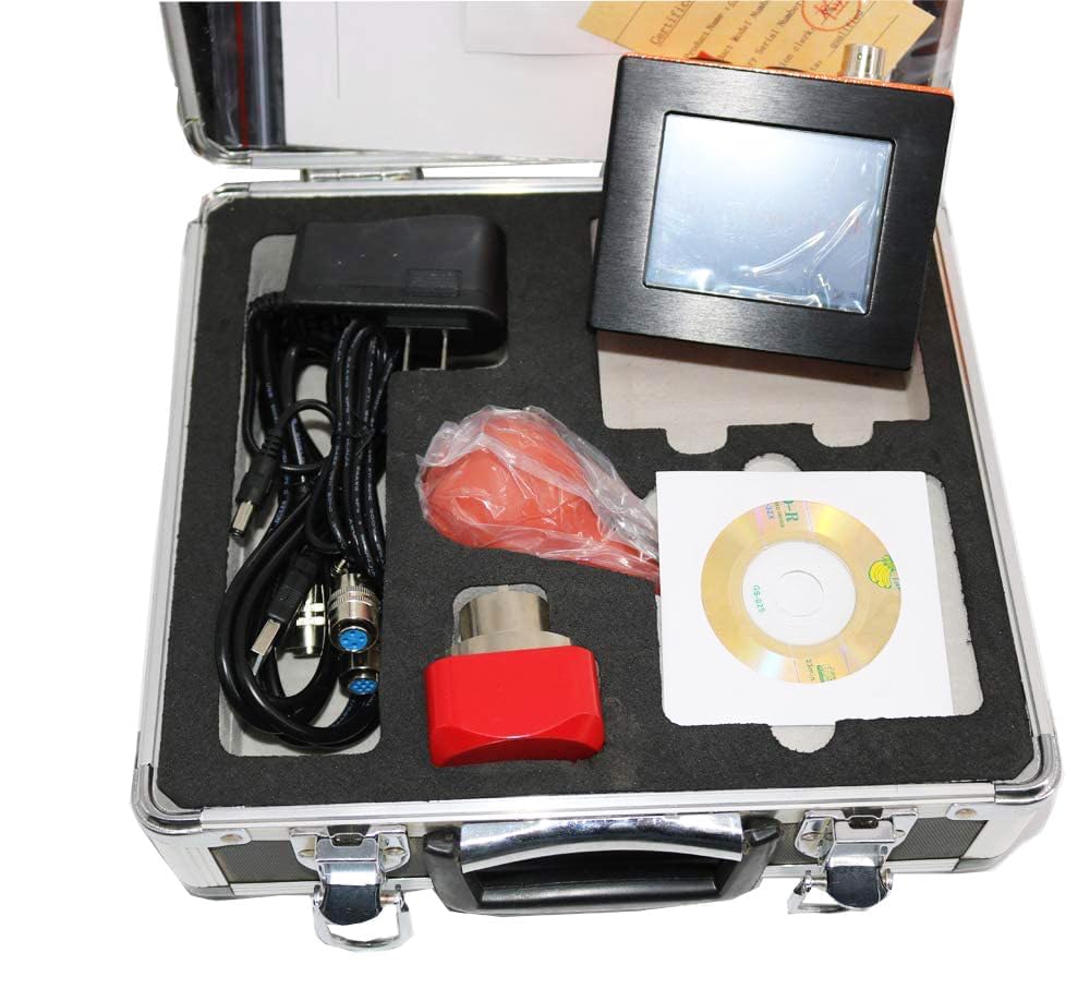 Digital Concrete Crack Width Gauge Meter Tester Crack Width Measuring Device with Photo and Data Storage Maximum Detection Range of 0-8mm Accuracy Better Than 1mm for Construction Industry
