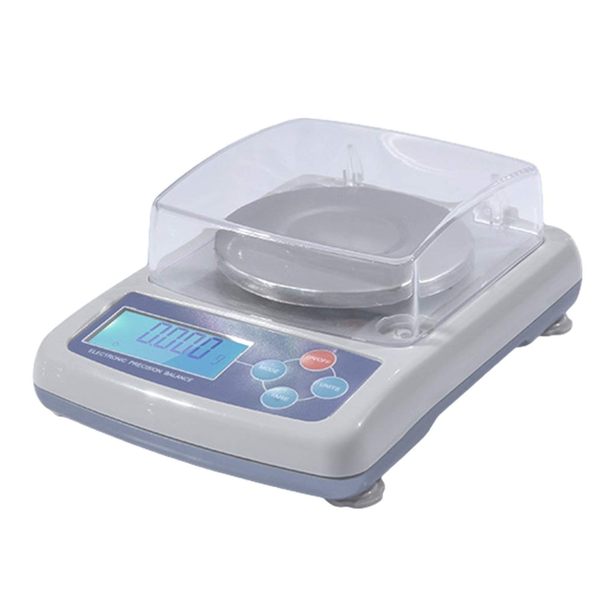 Counting Scale Electronic Analytical Balance Digital Laboratory Precision for Lab with Windshield Two Power Supplies 13 Unit Conversion (50G/0.001G)