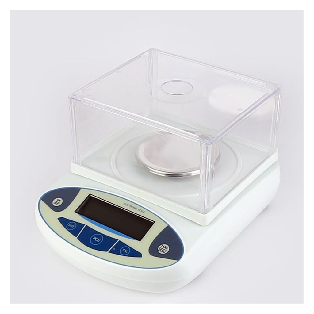 Analytical Balance, Digital Balance Electronic JM-B30002 3000g0.01 Counting and Weighing Scale with Windshield for Lab, Jewelry Store(JM-B30002(3000g/0.01g) 方盘)