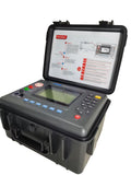 15KV High Voltage Insulation Resistance Tester Insulation Tester with Rated Applied Voltage 500V 1000V 2500V 5000V 10KV 15KV Insulation Resistance Range 0.01MΩ～50TΩ Resolution 0.01MΩ