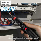 WT100 Digital Multimeter Pen Type Meter True RMS NonContact AC/DC Voltage Resistance Capacitance Hz Tester 3 in 1 Multitester