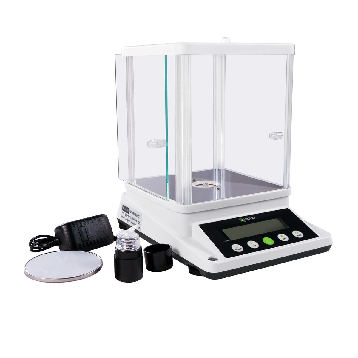 U.S. Solid 0.001 g Precision Balance - 210 g x 1 mg Digital Electronic Analytical Lab Scientific Scale (110 g)