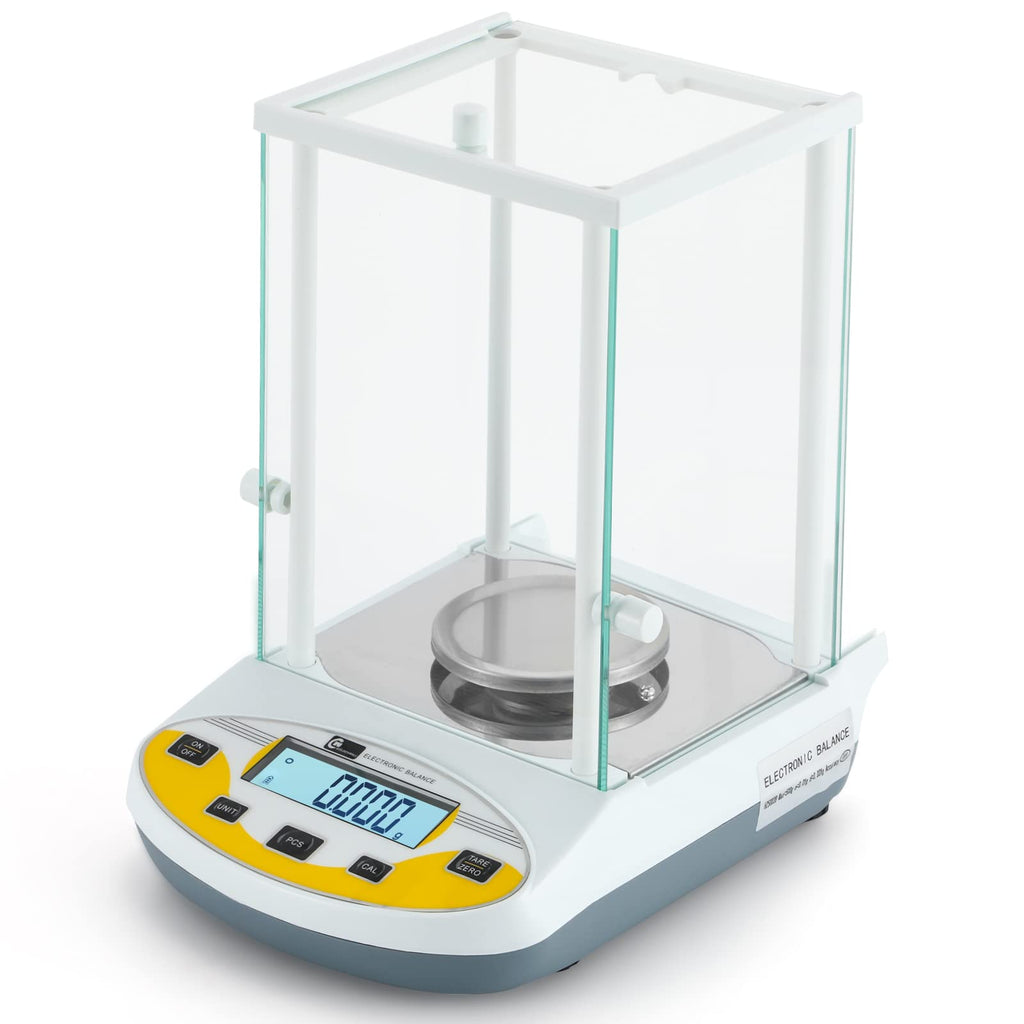 CGOLDENWALL Digital Analytical Balance High Precision Scale Digital Electronic Balance Scale for Laboratory Pharmacy (500g 1mg)