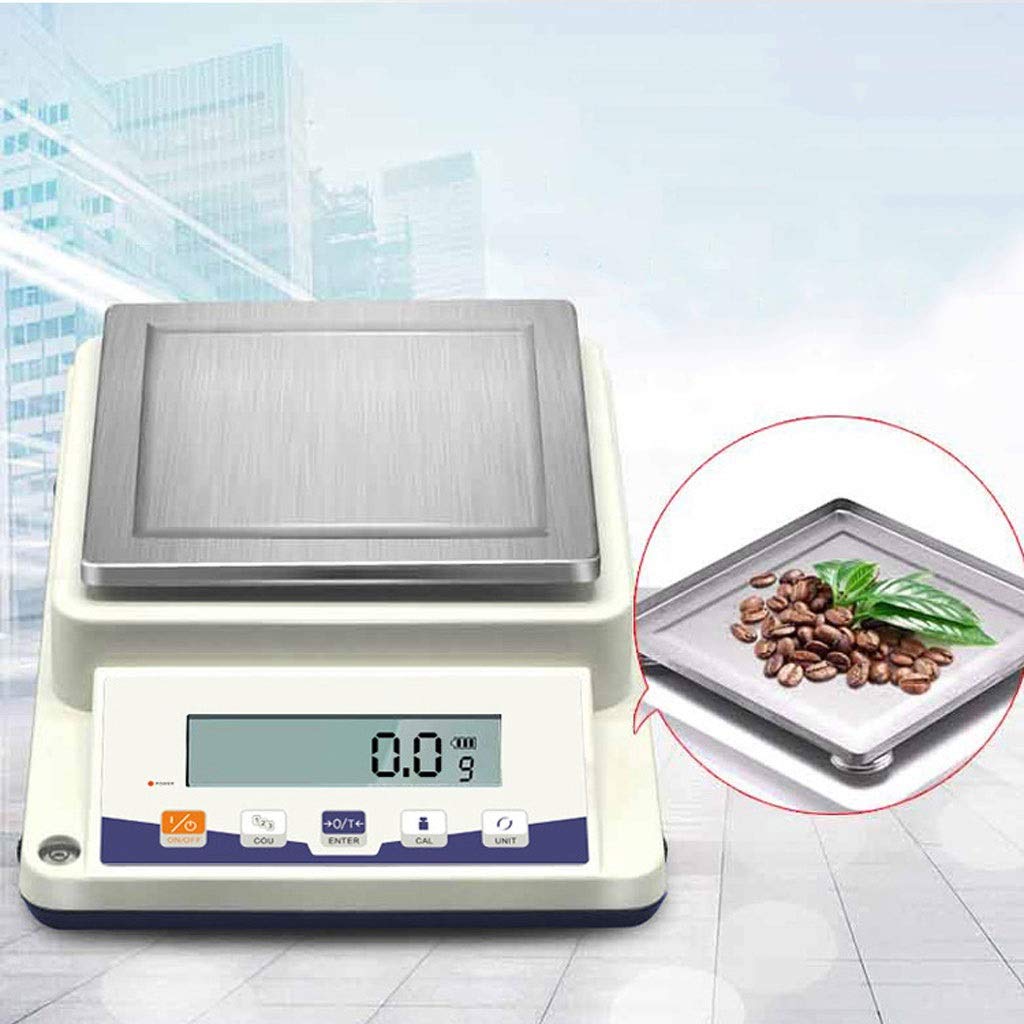 Electronic Precision Balance High Scale Digital Accurate Lab Laboratory Industrial Weighing and Counting Scientific Jewelry Kitchen Scales Multifunctional Weigh(3100g/0.1g)