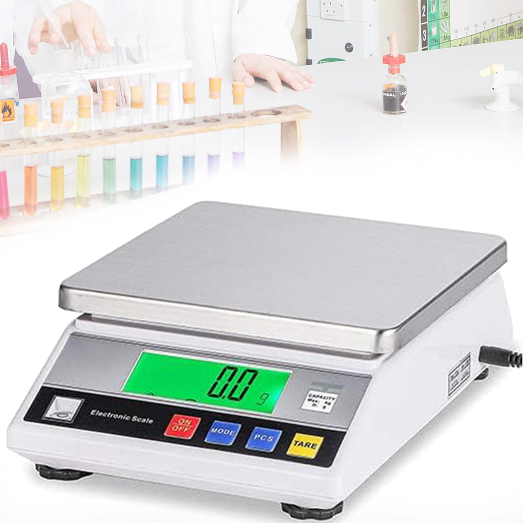 Digital Analytical Balance Precision Scale for Laboratories Analytical Electronic Balance Scale Jewelry Scale,Piece Counting Bench Top Scale Food Weighing Kitchen Scale (6kg)