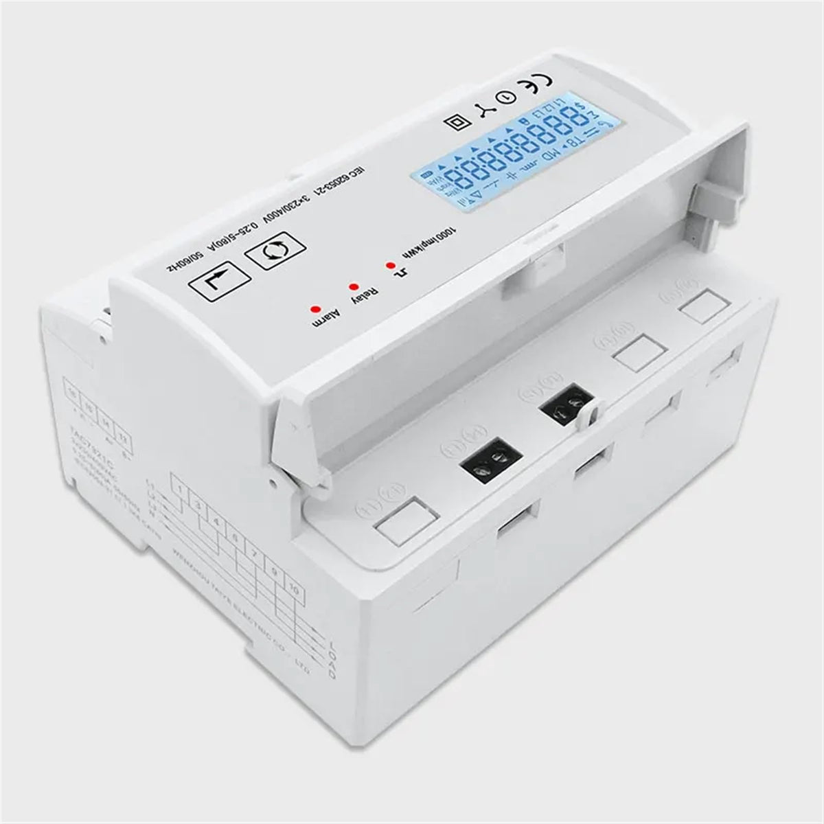 Smart Life Three Phase Energy Meter 3 * 230V 50/60Hz Timer Power TAC7321C 1Pcs