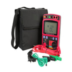 ROROLL LCD High Voltage Insulation Tester Portable Digital Insulation Resistance Meter DC/AC Voltage Tester Auto Discharge for Electrical Industry