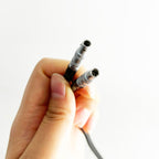 Through Coating Ultrasonic Thickness Gauge Probe Narrow-Pulse Probe with Frequency 5MHz Measuring Range 0.65-600mm(P-E) 3-30mm(E-E) Dimensions 10mm for Penetration Coating Thickness Measurement