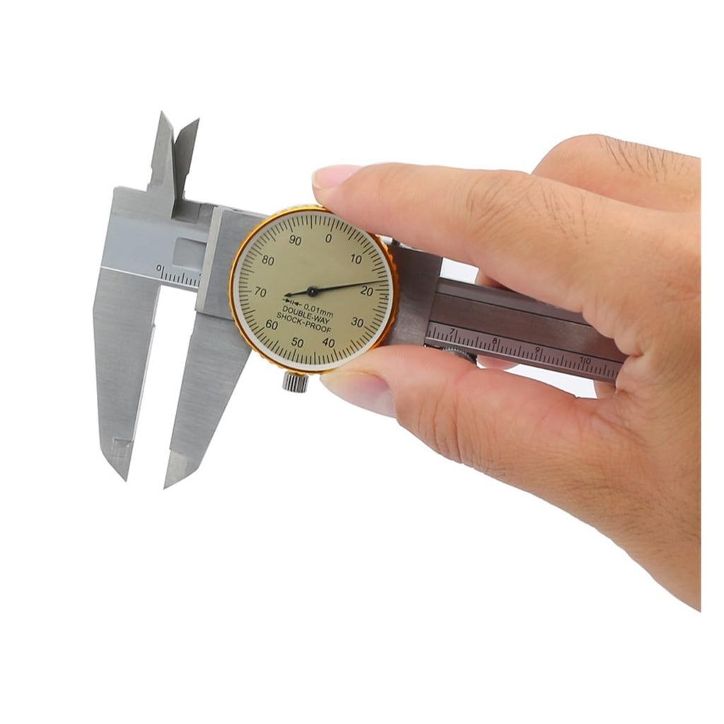 Vernier Calipers 0.01mm High Precision Double Way Shock Proof Dial Calipers 300mm Height Diameter Measurement Vernier Measuring Tool