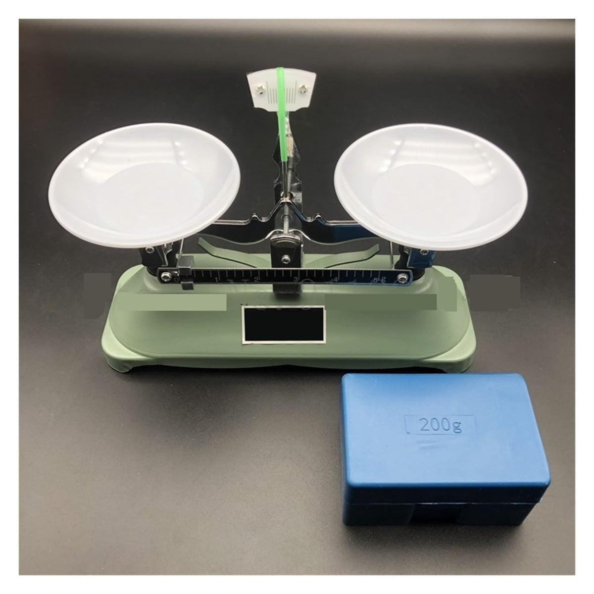 100 200 500 1000G Laboratory Table Counter Balances Scales with Weights Teaching Appliance Wide Applications,1000g with Weights