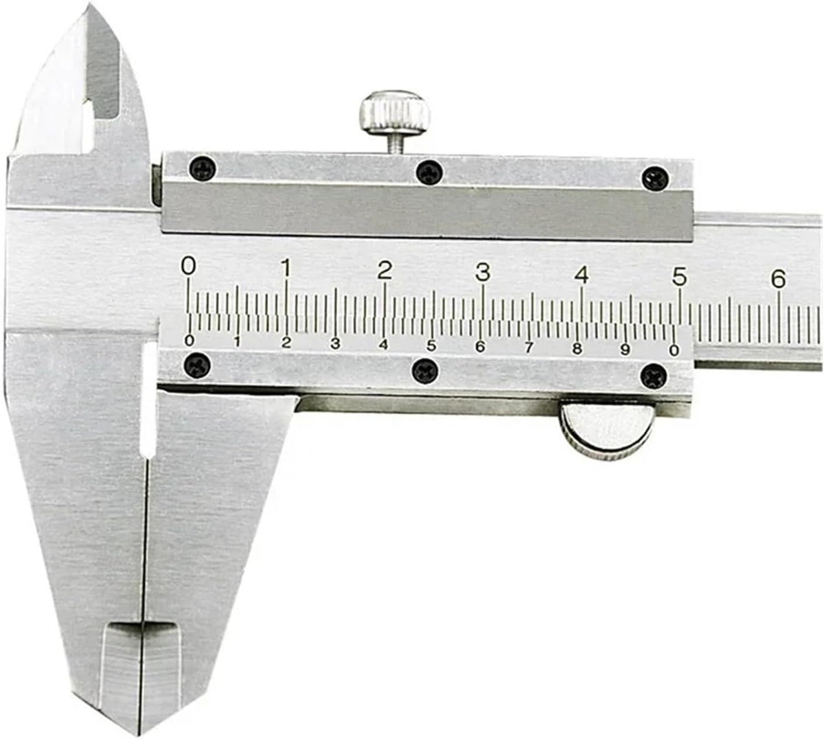 Vernier Caliper Industrial Vernier Caliper Carbon Steel Precision Measurement Metric Precision Four Use Measuring Tool