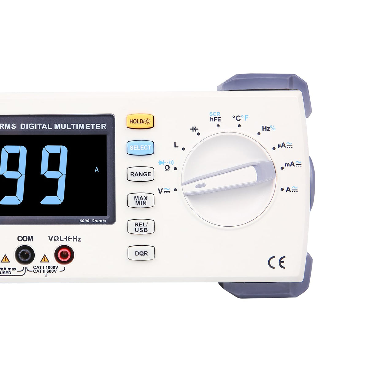 UNI-T UT8803E Desktop Digital Multimeter AC Powered Digital Multimeter, True-RMS AC/DC Voltage Current HFE Frequency 6000 Counts 100kHz, EBTN LCD, Shipping from US