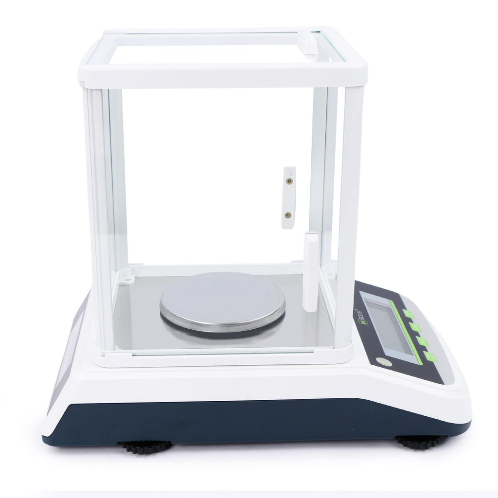 U.S. Solid 1mg Analytical Balance High Precision Digital Lab Scale with 2 LCD Screens, RS232 USB Interface (500gx0.001g)