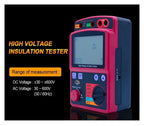 SIYANE Resistance Tester Digital Insulation Resistance Tester Meter Megohmmeter 5000V Insulation Megger Ohm Voltmeter, 32848621487