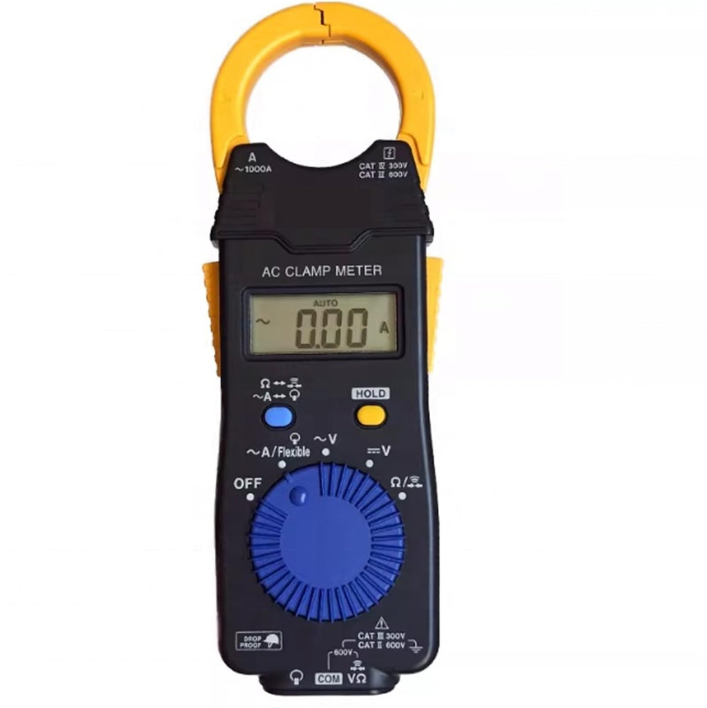 3280-10F Digital Clamp Meter, AC Current 41.99-1000A, 3 Ranges, with -25°C to 65°C Wide Operating Temp Range