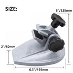 0-1" Digital Micrometer with Ball Anvil & Stand, 0.00005" Resolution