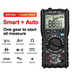 DM100A Digital Multimeter Universal Meter 10000 Count AC/DC Voltage Current Resistance Capacitance Measurement Tool