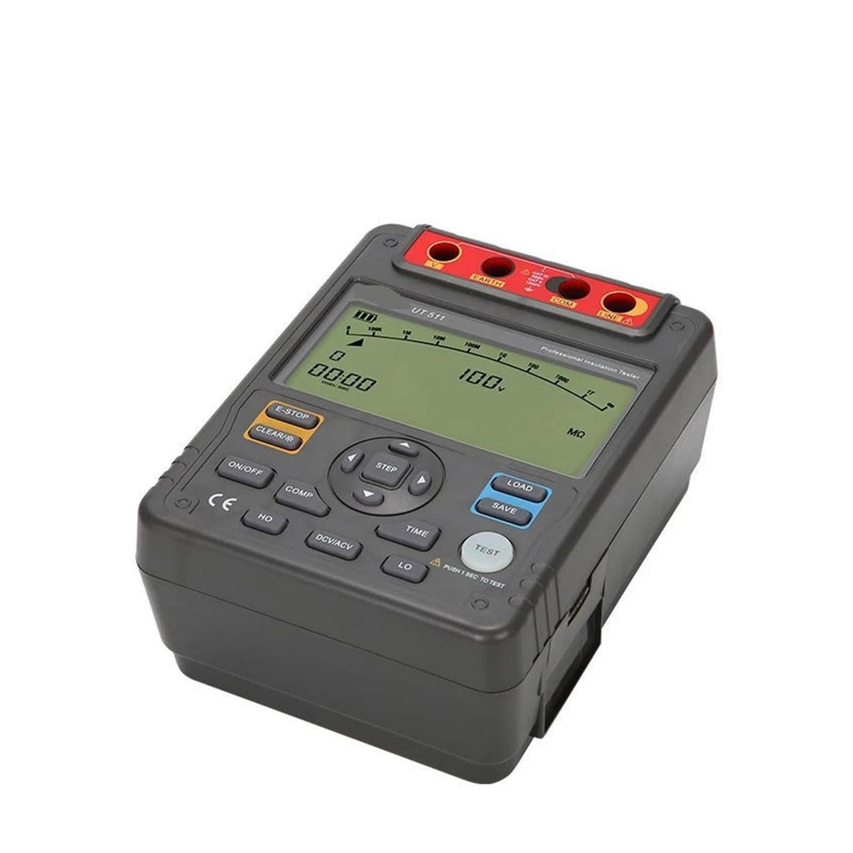 ROROLL UT511 Insulation Resistance Tester Earth Ground 0.1MΩ~10GΩ Ohm Meter AC DC Voltmeter for Electrical Industry