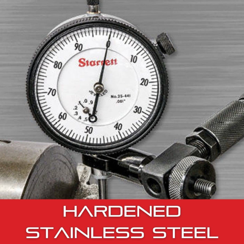 Starrett 655 Series Dial Indicator, 0-1.000" Range, .001" Graduation