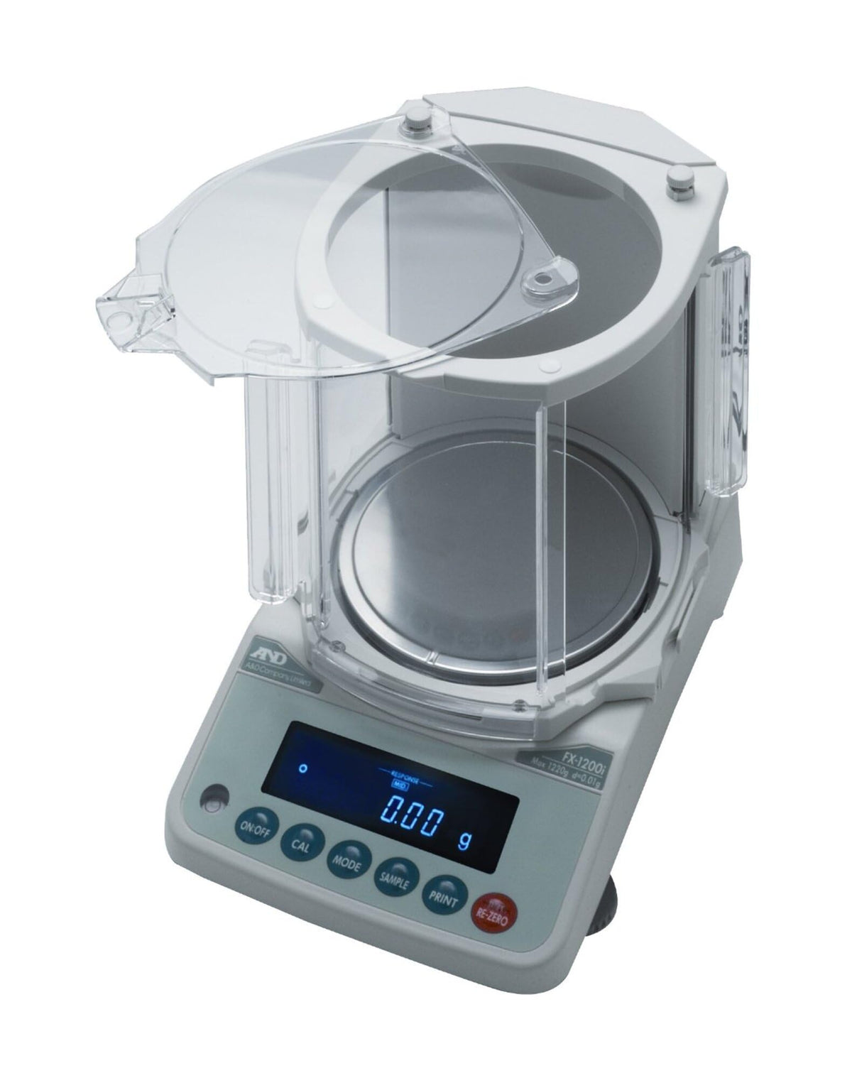 A&D Engineering FX-1200i Series FX-i Precision Balance, 1220g Capacity, 110V, Non-NTEP