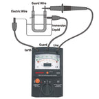 Digital Analogue High Voltage Insulation Meter Tester, Max to 2500V 100000 Mohm
