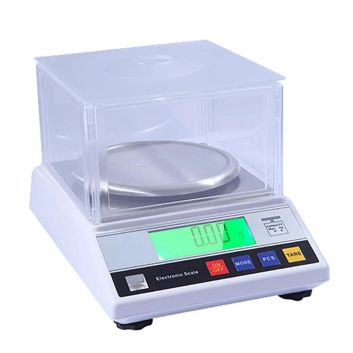 300/600/1000g Electronic Balance High Precision 0.01g Digital Electric Jewelry Gram Gold m Coin Lab Bench Balance Scale BT457B(300g 0.01g)
