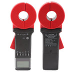 Ground Tester, Clamp Earth Tester, Data Storage, Sound Light Alarm for Electric Power, Electriccircuittestingdevice
