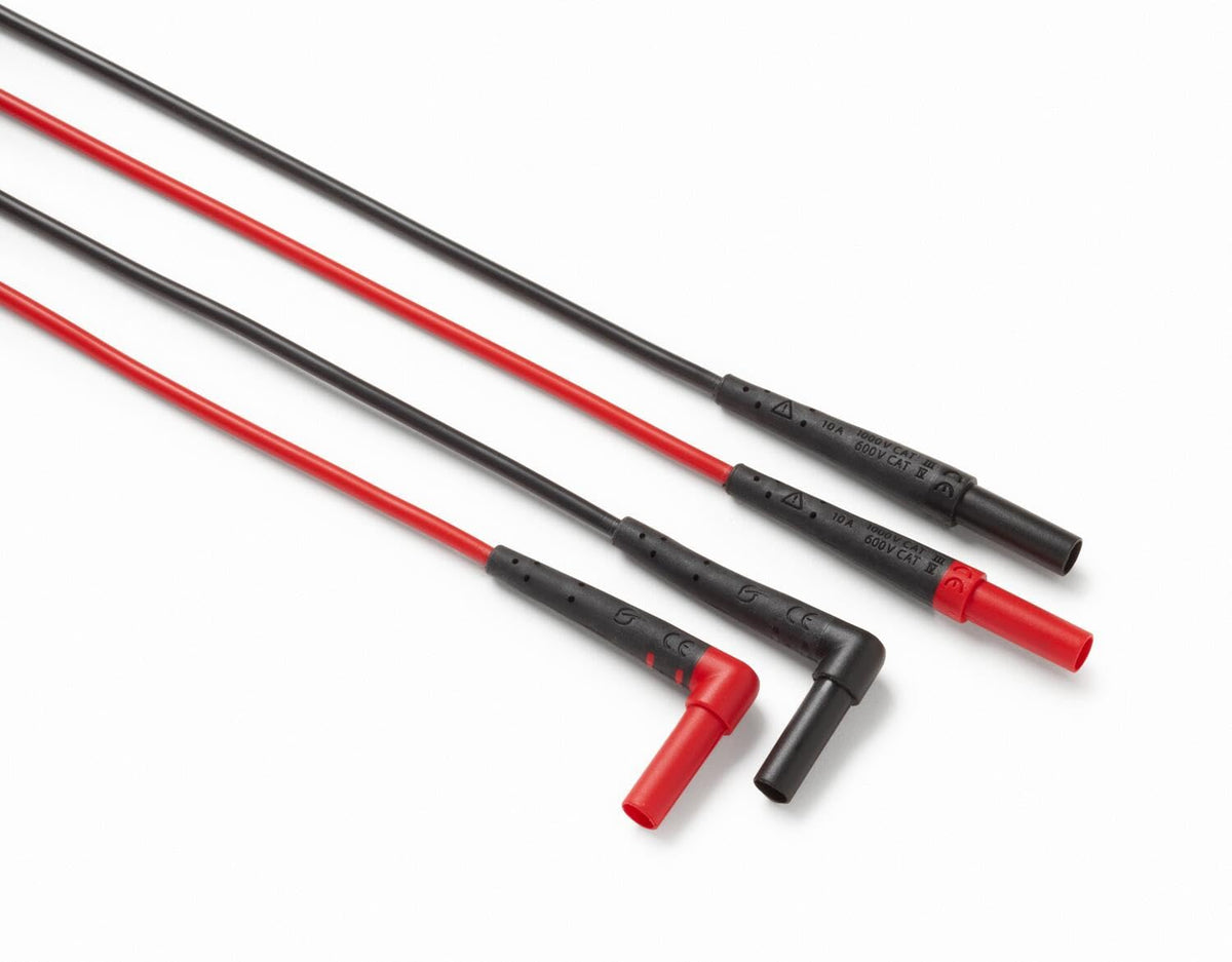 Fluke TL224 SureGrip Insulated Test Leads,(Pack of 5)