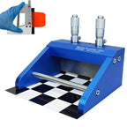 Wet Film Preparation Device, Adjustable Film Coating Applicator, Coating Thickness Range 0~6.5mm, with Micrometer, Film Casting Doctor Blade(60mm)