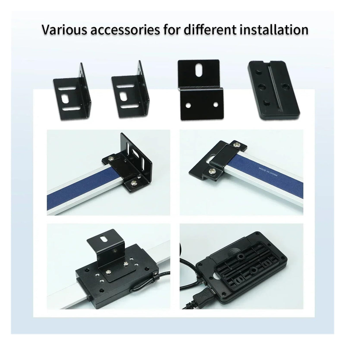 0-500mm Readout Digital Linear Scale with LCD Display