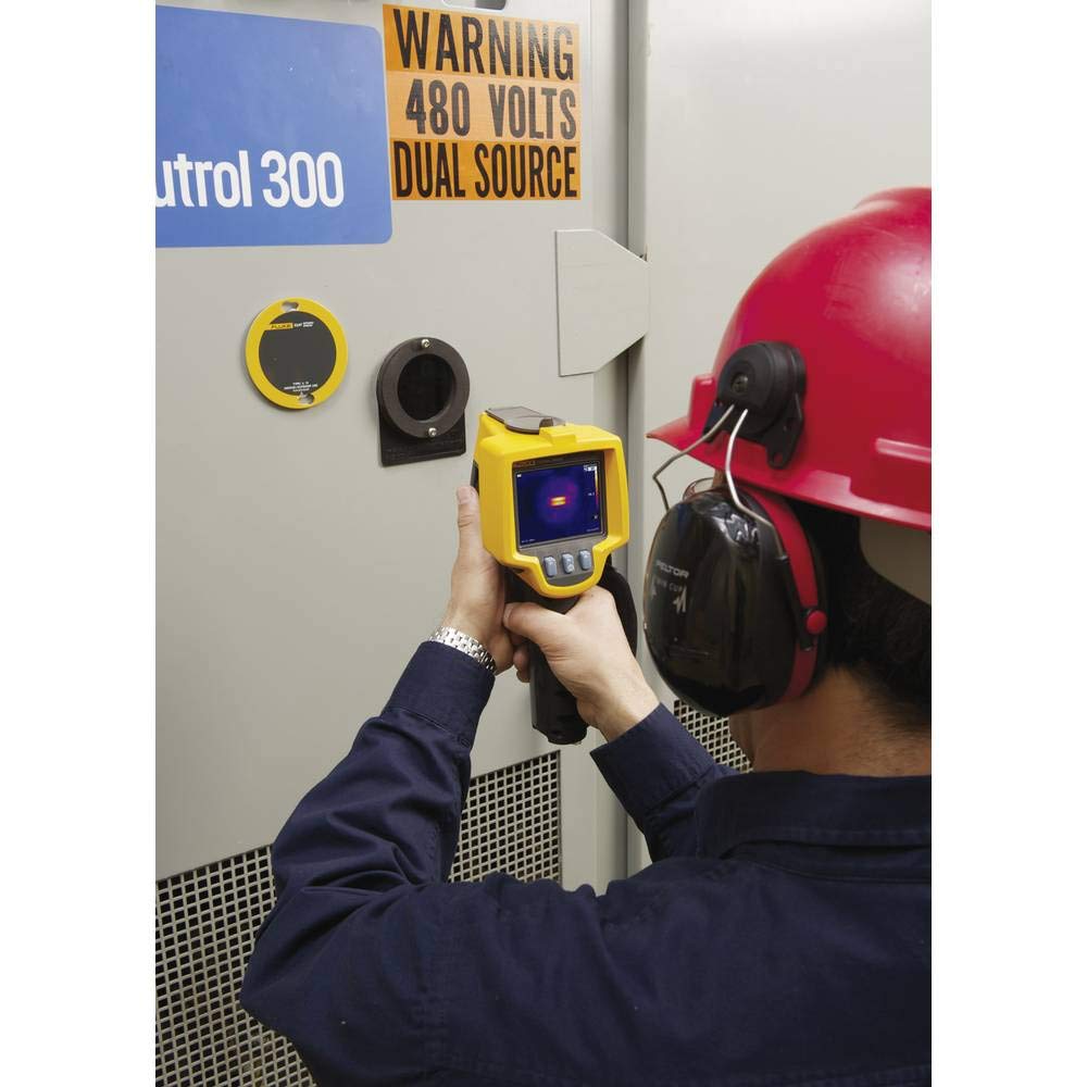 Fluke 100-CLKT C-Range IR Window with Kwik Twist, 4" Diameter, 0.16" Thick, For Outdoor and Indoor Applications
