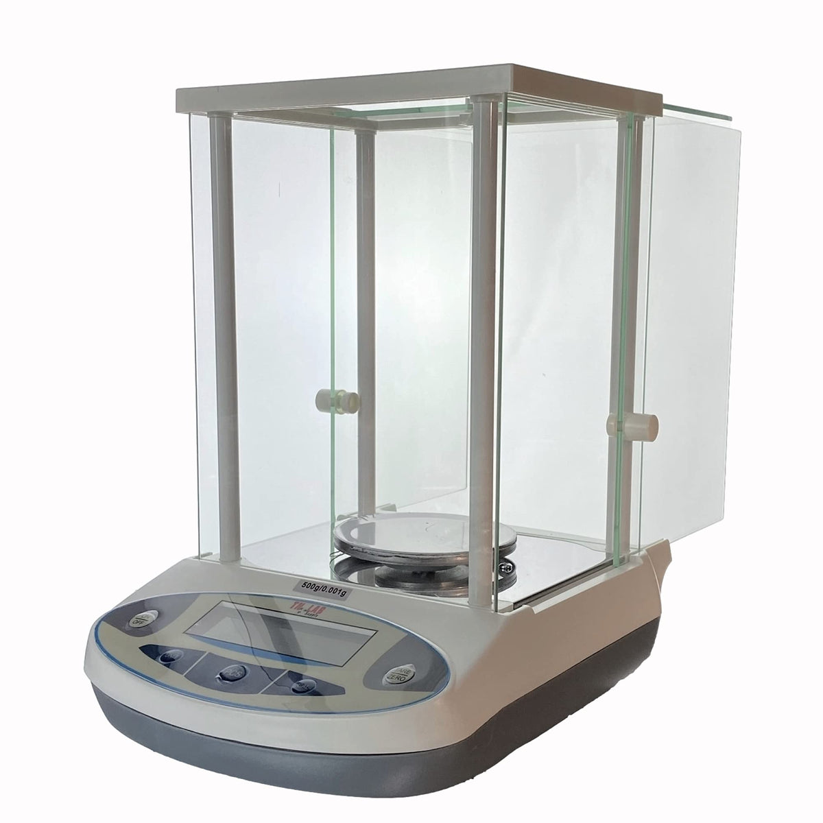 TN LAB Digital Electronic Scientific Analytical Balance 500g Max - 0.001g Precision Laboratory Scale with Large LED Display, Stainless Steel Weighing Tray