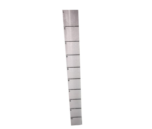 10 Step 1mm 2mm 3mm 4mm 5mm 6mm 7mm 8mm 9mm 10mm Test Calibration Block for ultrasonic Thickness Gauge Calibration Block Thickness and linearity in NDT Testing w/ 1018 Steel Color White