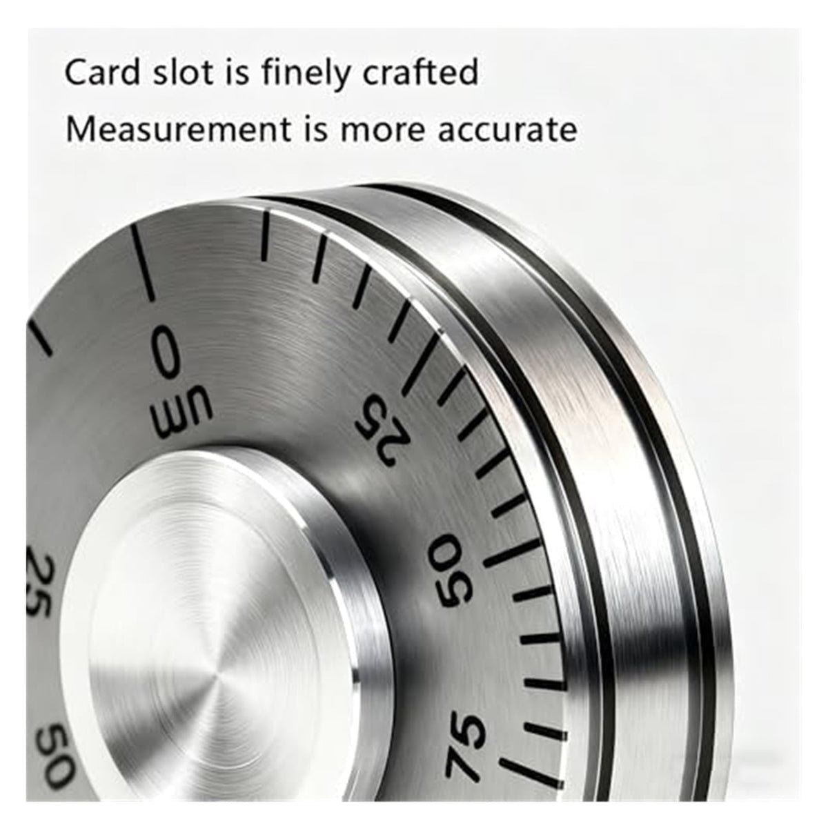 Wet Film Wheel Thickness Gauge Roller Type Wet Film Thickness Gauge Wheel Gauge for Coatings Paint Vanish Thickness(0—50um)