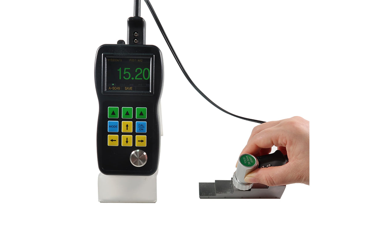 Ultrasonic Thickness Gauge TM282 with Color A&B Scan/Through Coating Function/Software Professional in Solving Various Difficult Thickness Measurement Easy Operation (TM282DL)