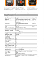 PM5318 Digital Bridge 6000counts Auto Range LCRmeter multimeter