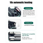 SM&MM Automatic Intelligent Optical Fiber Fusion Splicer Welding Splicing Machine Built-in OPM &VFL & Fiber Cleaver Kit (Ai-6A+)