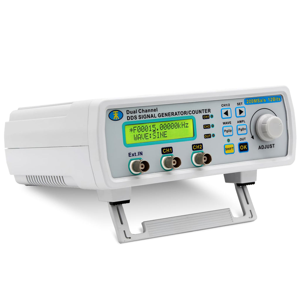Koolertron DDS Signal Generator Counter 60MHz Dual-Channel