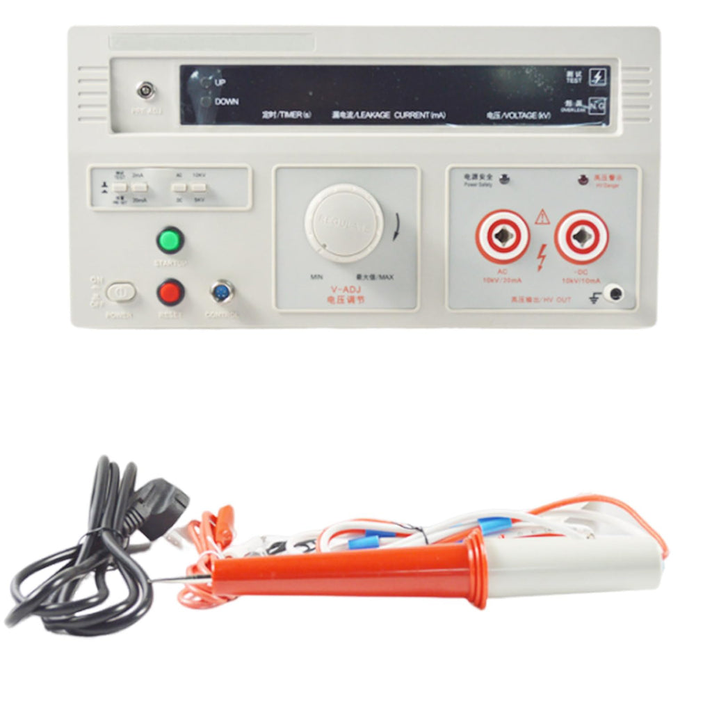 Withstand Hi-Pot Tester RK2671AM 110V 10KV AC/DC Voltage Withstand Test Instruments 100VA Hi-Pot Insulation Resistance Testing Tool LED Digital Display Hipot Tester