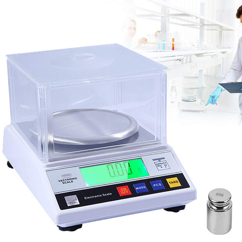 Digital Scale .01 Gram Accuracy Kitchen, 300g/600g/1000g/2000g X 0,01 G Precision Balance Scale Digital Electronic Analytic Balance Scientific Lab Instrument,1000g/0.01g,300g/0.01g