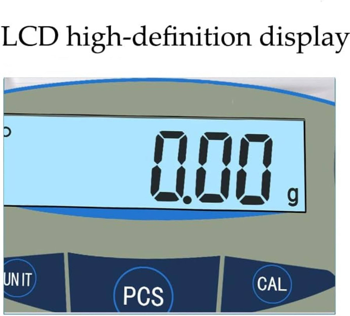 0.01g Digital Lab Scale,Analytical Balance,Jewelry Scales Electronic Commercial Price Computing Scale with LCD Display for Store,Kitchen,2000g
